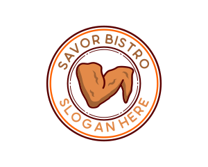 Fried Chicken Restaurant logo design