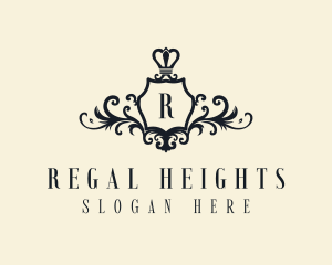 Royalty Regal Shield  logo design