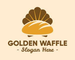 Golden Bread Shell  logo design