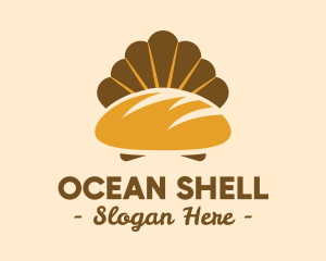 Golden Bread Shell  logo design