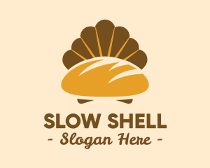 Golden Bread Shell  logo design