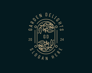 Floral Garden  Boutique logo design