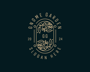 Floral Garden  Boutique logo design