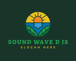 Beach Vacation Resort logo design