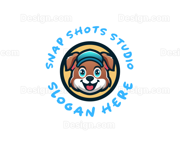 Cute Dog Trainer Logo