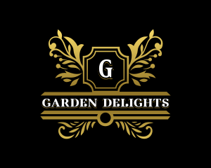 Floral Garden Boutique logo design