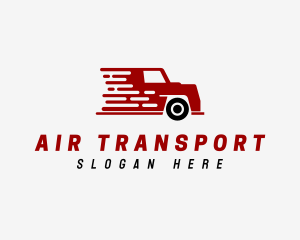 Fast Trucking Vehicle logo design