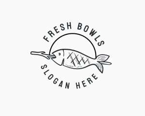 Fish Grill Restaurant logo design