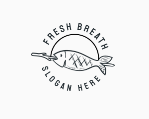 Fish Grill Restaurant logo design