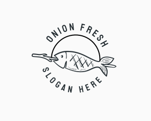 Fish Grill Restaurant logo design