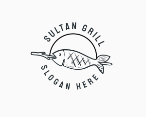 Fish Grill Restaurant logo design