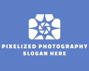 Shutter Camera Flare logo design