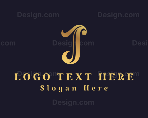 Elegant Stylish Lifestyle Letter T Logo