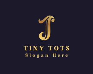 Elegant Stylish Lifestyle Letter T logo design