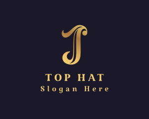 Elegant Stylish Lifestyle Letter T logo design