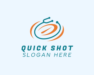 Medical Stethoscope Gauge logo design