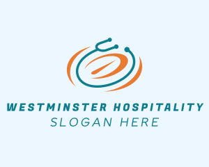 Medical Stethoscope Gauge logo design