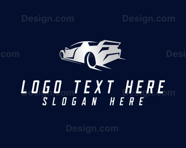 Sports Car Vehicle Dealer Logo