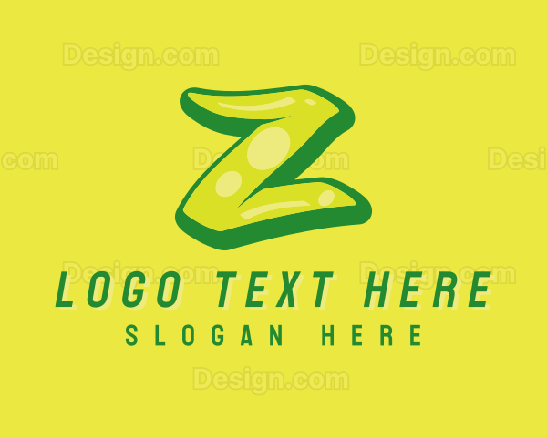 Graphic Gloss Letter Z Logo