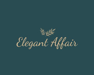 Elegant Luxury Script logo