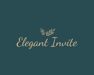 Elegant Luxury Script logo