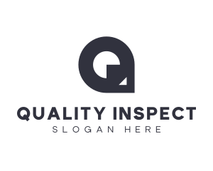 Simple Minimalist Letter Q logo design