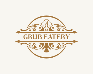 Art Deco Fine Dining Restaurant  logo design