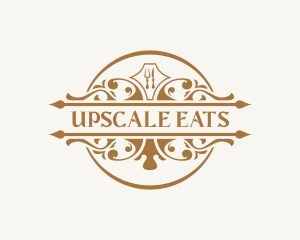 Art Deco Fine Dining Restaurant  logo design