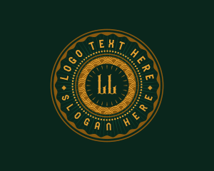 Luxury Art Deco logo