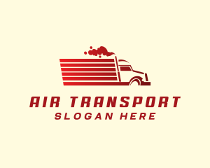 Truck Transport Logistics logo design