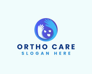 Hand Parenting Care logo design