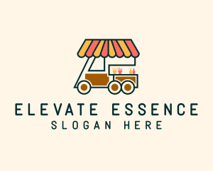 Snack Food Cart Logo