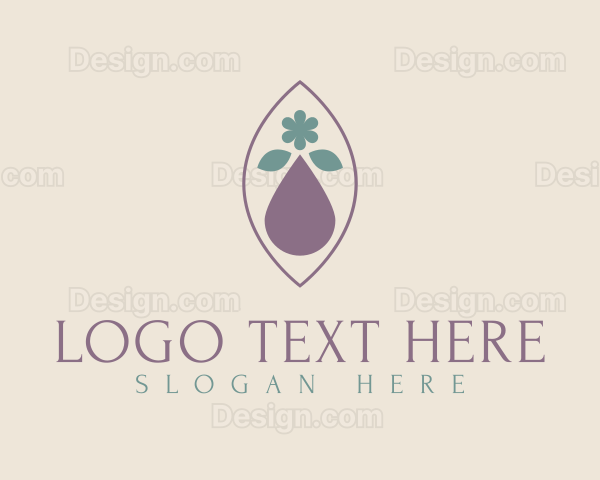 Natural Elegant Leaf Oil Logo