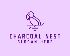 Wildlife Nest Bird logo