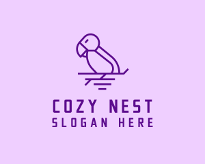 Wildlife Nest Bird logo