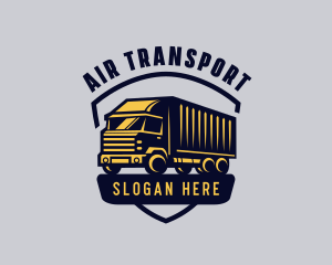 Freight Truck Logistics logo design