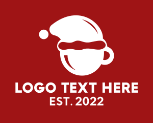 Santa Hat Coffee  logo