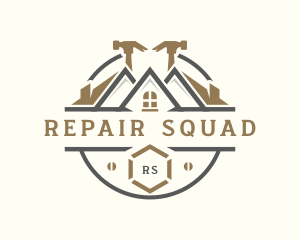 Hammer Repair Development logo design