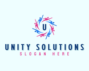 Community People Unity logo design