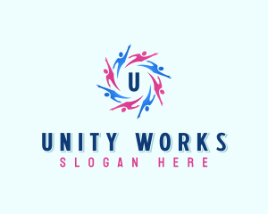 Community People Unity logo design