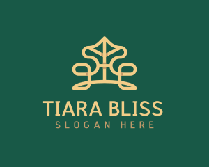 Luxury Tiara Crown logo