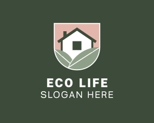 Sustainable Leaf House logo design