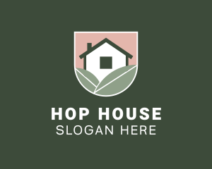 Sustainable Leaf House logo design