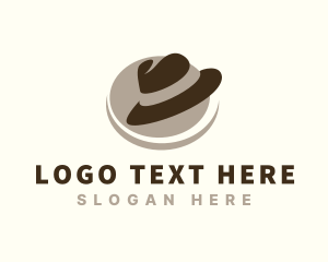 Fedora Hat Fashion Logo