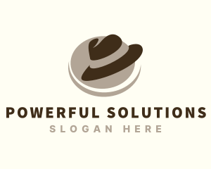 Fedora Hat Fashion Logo