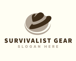 Fedora Hat Fashion logo design