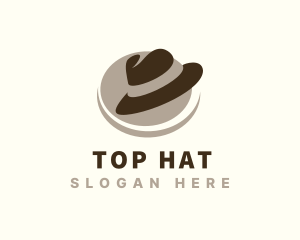 Fedora Hat Fashion logo design