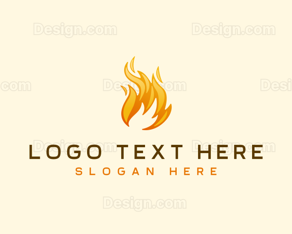 Fire Flame Burning Logo