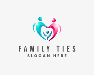 Family Heart Foundation logo design