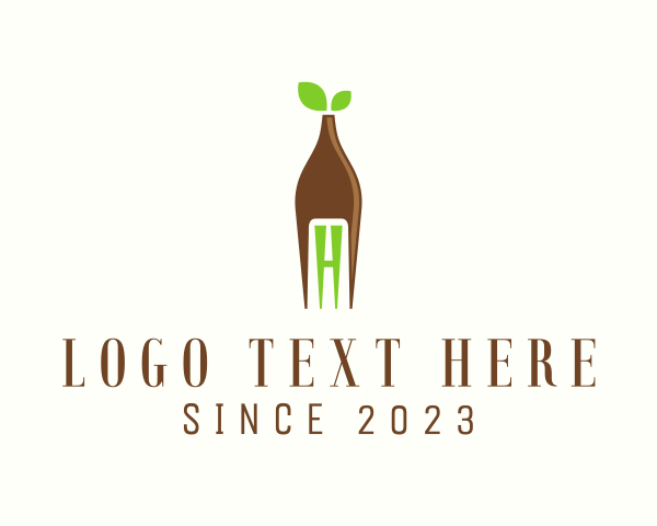 Text logo example 1
